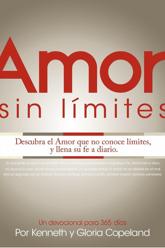 Libro: Amor Sin Límites (limitless Love) (spanish Edition)