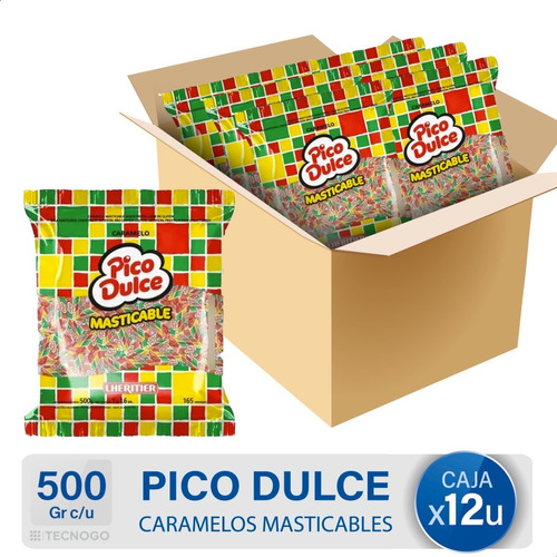 Caja Caramelos Maticables Pico Dulce Sin Tacc Mejor Precio