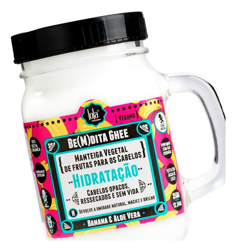 Lola Bemdita Ghee Mascara Hidratante Vegetal Pelo 350gr 3c
