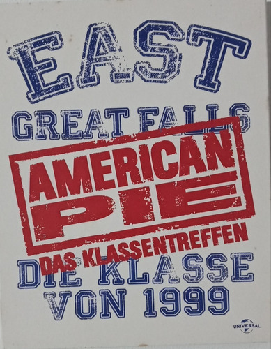 Bluray American Pie: O Reencontro Imp - Dublado / Duplo +