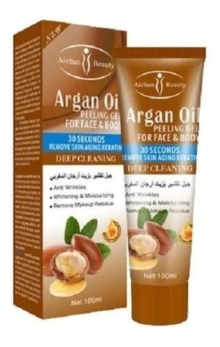 Exfoliante En Gel Con Aceite De Argán Aichun Beauty 100ml