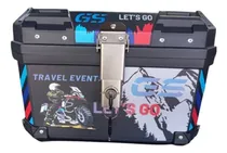 Comprar Maleta Cuadrada 45l Para Moto Incluye Base Y Agarraderas