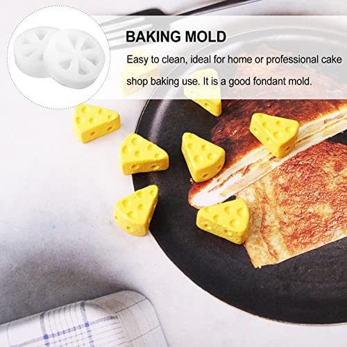 Mini Moldes Jojofuny Para Queso D, 2 Unidades, Silicona Con