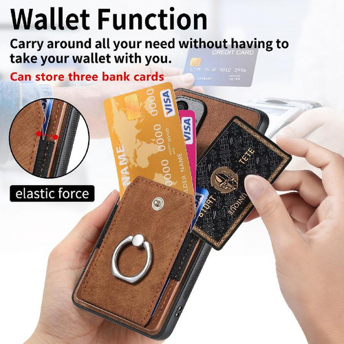 Funda Para Vivo V40 Lite Crad Ranura Soporte Magnético Para