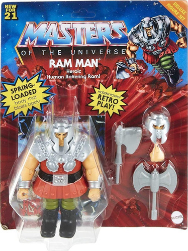 He-man Figura Ram Mam Ariete 5.5 Pulgadas Mattel Original
