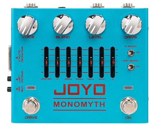 Pedal Joyo Monomyth Bass Preamp - Serie Revolution