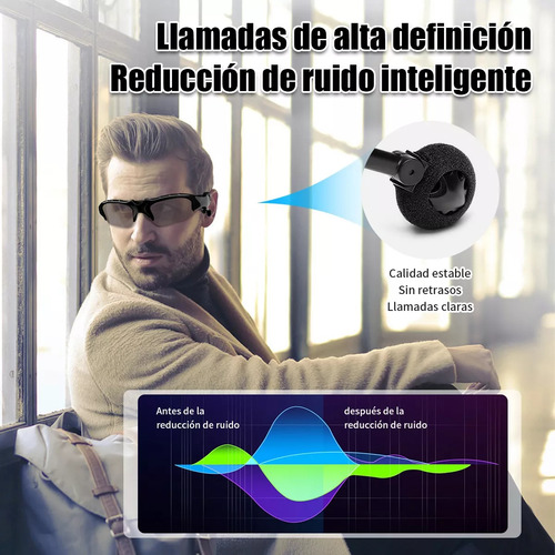 Lentes De Sol Bluetooth Manos Libres Audifonos Inalambricos