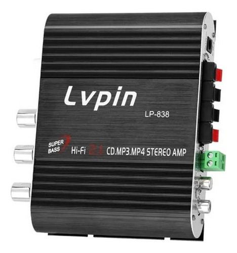 Amplificador Estéreo Mini Audio Lvpin 40w