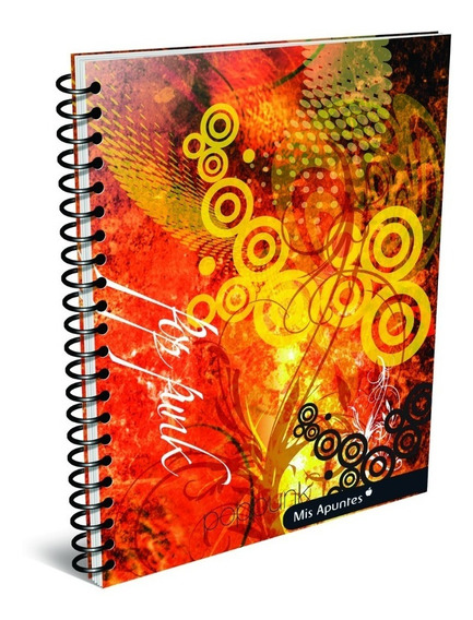 Cuaderno Universitario Mis Apuntes Pop Punk X80 Hojas Raya Mercado Libre - caderno espiral livro de nota de roblox da tomada inclui 80
