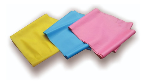 Bandas Largas Tiraband Elasticas Latex Pilates X 3 Unidad P