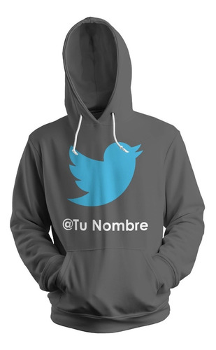 Sudadera Twitter Perzonalizable
