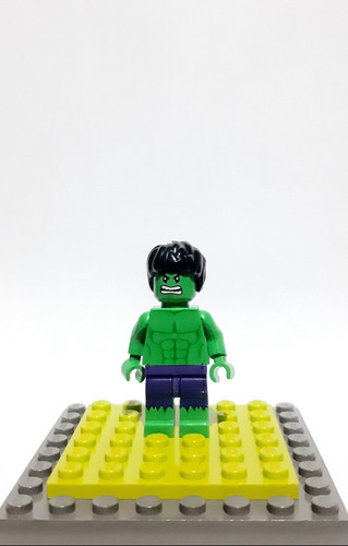 Minifigura Lego Hulk Marvel Avengers 