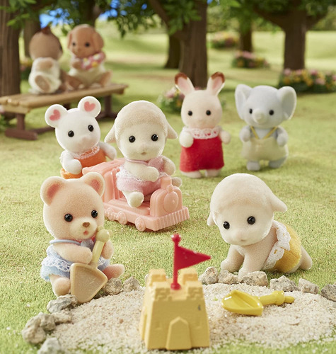 Sylvanian Families Ovejas Bebe Gemelos Juguete Muñecos Atrix