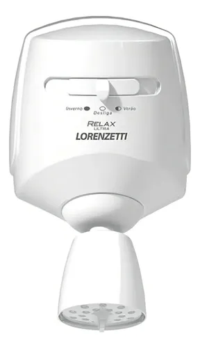 Chuveiro elétrico de parede Lorenzetti Relax Ultra branco 5500W