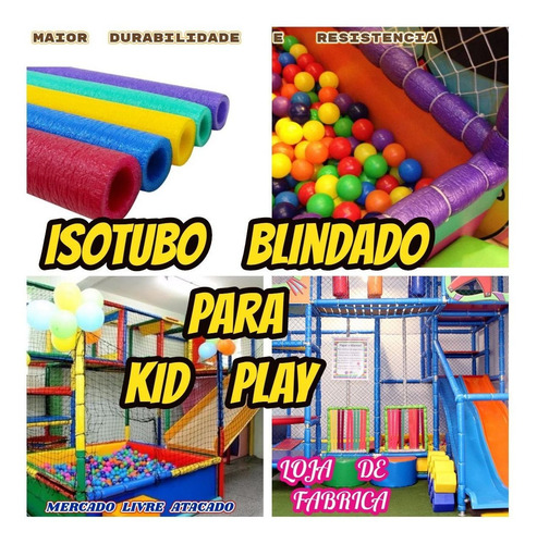 Isotubo Blindado Com Furo De 54mm Kit Com 60 Metros Fabrica