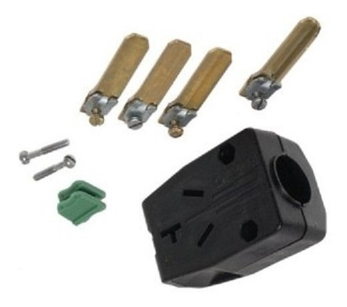 Enchufe Trifasico 3 X 50a 125/250v Leviton 10-50p 287t