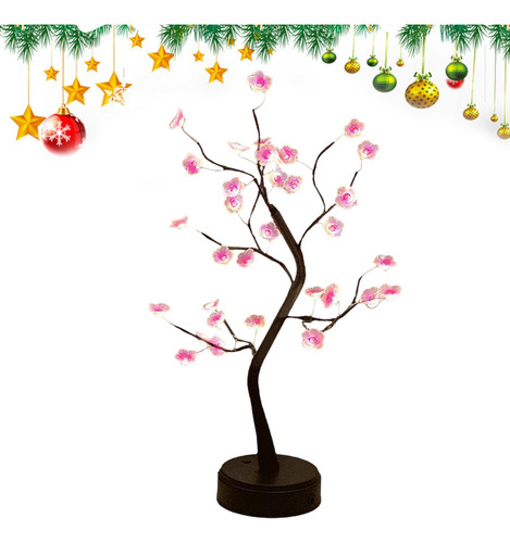 Luz De Árbol De Flor De Ciruelo Lámpara De Árbol De Flor De