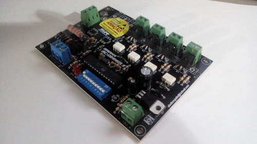 Placa Dimmer Dmx 512 Ac 6 Canais 100w