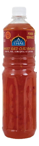 Salsa De Chile Rojo Dulce  Botella De 1 Litro | Ideal Como 