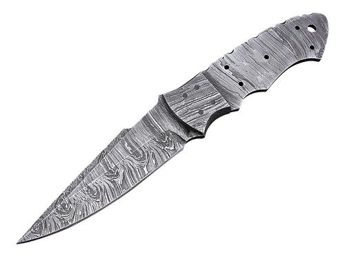 Cuchillo Fabricacion Acero Damasco Coldland Knives De 8.25 