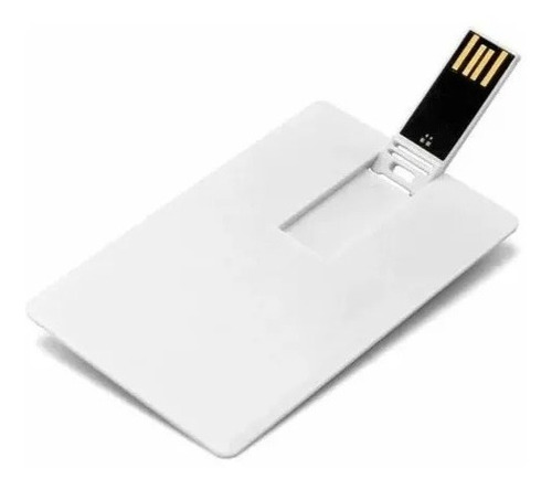 5 Pen Drive Cartão Para Personalizar (pen Card) 64g