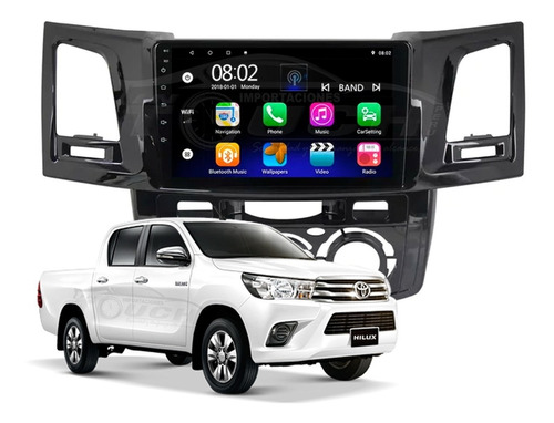 Auto Radio Android Toyota Hilux Fortuner 2005-2010 1gb + 16g