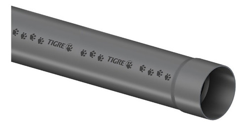 Tubo Perforacion De Agua Pvc Gris 115mm Kaliplast Tigre
