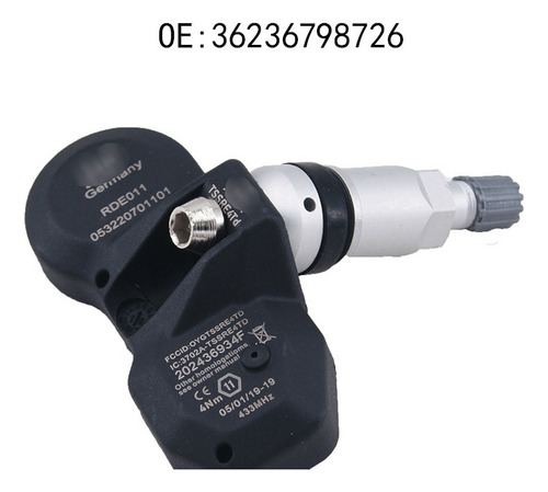 4 Unidades 36236798726 36236781847 Tpms 433 Mhz Para Prensa