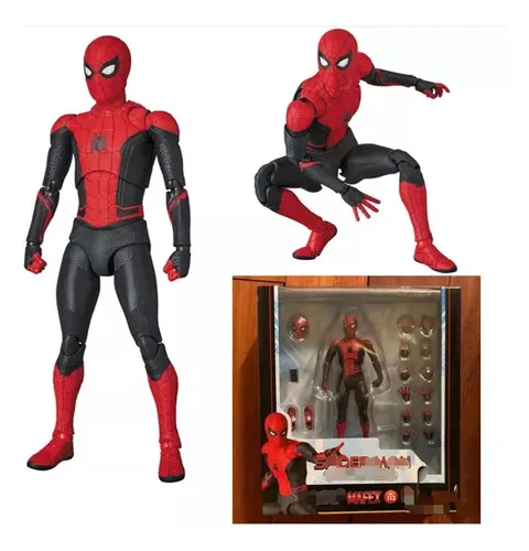 Boneco Homem Aranha Upgrade Suit Mafex Medicom. | Frete grátis Boneco Homem Aranha Upgrade Suit Mafex Medicom. | Frete grátis