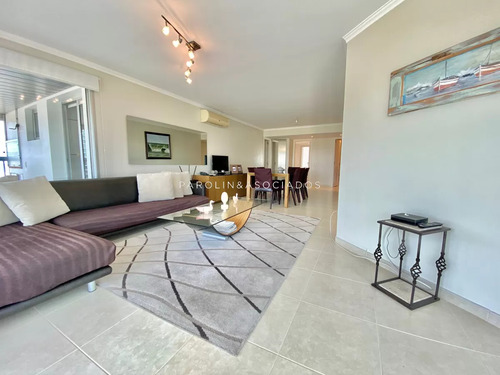 Apartamento En Alquiler De Tres Dormitorios, Punta Del Este
