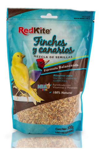 Alimento Aves Mezcla De Semillas Finches Y Canarios 500g