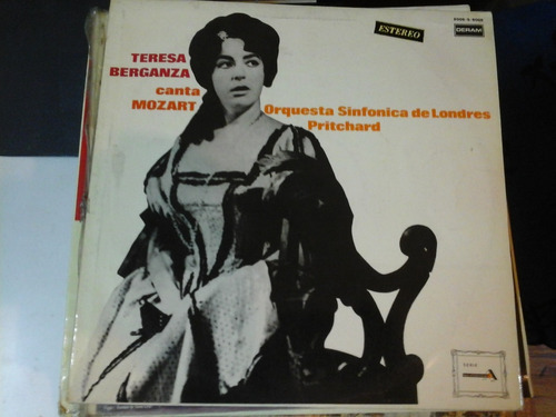 Vinilo 4799 - Teresa Berganza Canta Mozart 
