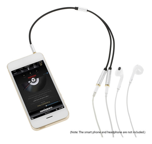 Nova Divisor O De 3,5 Mm: 1 Adaptador De Fone De Ouvido