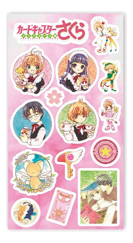 Stickers Vinilo Sakura Card Captor Clamp Anime Manga Regalo