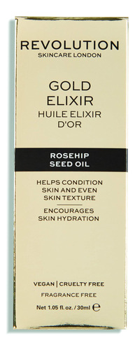 Revolution Skincare Gold Elixir, Aceite Corporal Y Facial, .