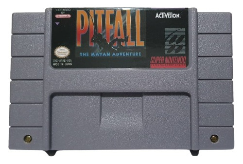 Fita Super Nintendo Pitfall - The Mayan Adventure