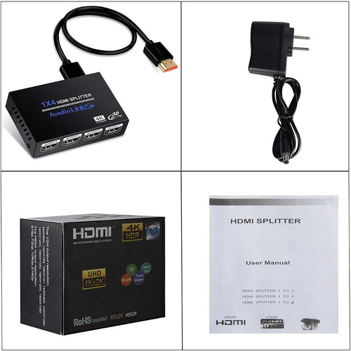Hdmi Splitter 1x4
