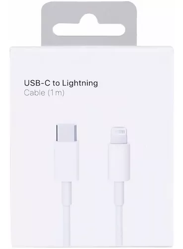 CARGADOR IPHONE 11/12 PRO MAX 20W + CABLE USB-C A LIGHTNING