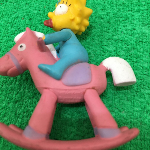 Miniaturas Simpsons - Maggie + Marge + Ned E Todd Flanders
