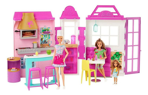 Barbie Estate Conjunto Restaurante Com Boneca - Mattel