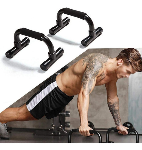 Imagen 2 de 6 de Soporte Para Flexiones Brazos Pecho Push Up Bar / Lhua Store
