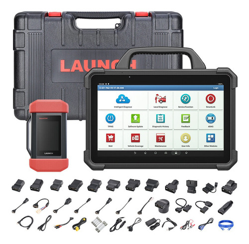 Escaner Automotriz Launch Pad Vii Elite J2534 Reprogramacion