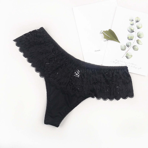 Calzoncillos Suaves Y Transpirables De Encaje Para Mujer O