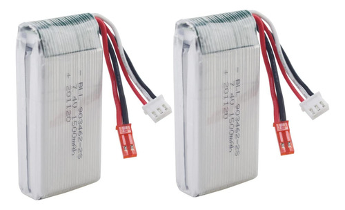 Fytoo Batera De Litio De 7.4 V 1500 Mah Para Wltoys V913 De