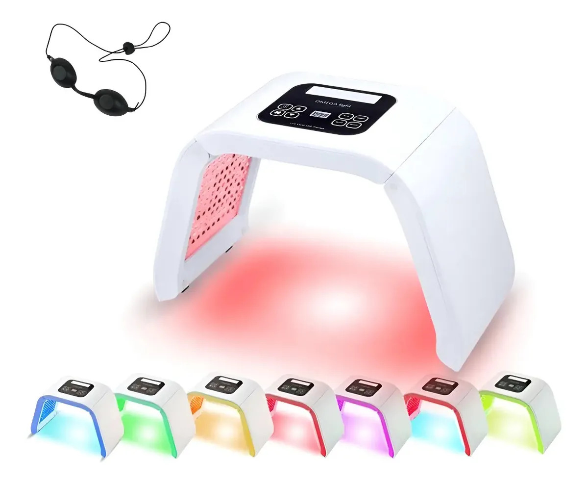 Cabine Led Facial Estetica 7 Cores Camara De Led Beleza