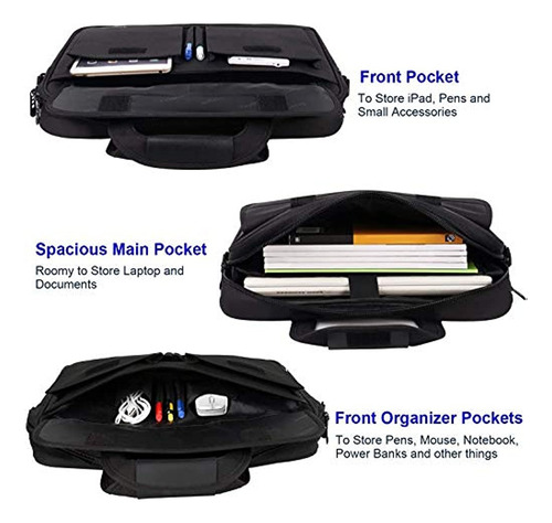 Bolsa Para Computadora Portátil Taygeer De 15.6 Pulgadas, Ma