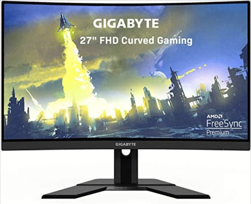 Monitor Curvo Gigabyte G27fc 165hz Fhd 1500r Freesync Parlan