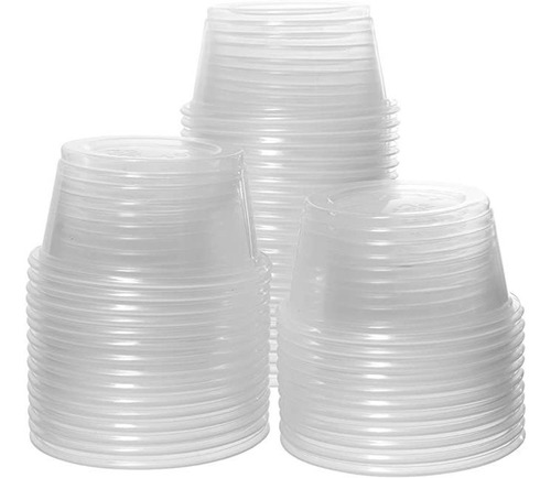 Crystalware, Vasos De Plástico Desechables De 2 Oz (sin Tapa