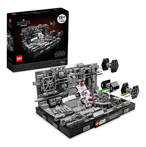Lego Star Wars Death Star Trench Run Diorama 75329 Kit De Co
