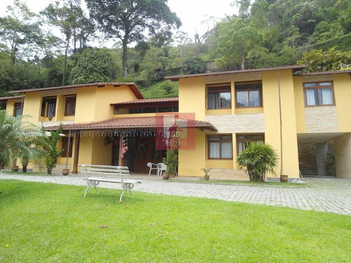 Imagem 1 de 30 de Casa Com 8 Dormitórios, 492 M² - Venda Por R$ 2.300.000,00 Ou Aluguel Por R$ 12.000,00/mês - Cascata Dos Amores - Teresópolis/rj - Ca0489